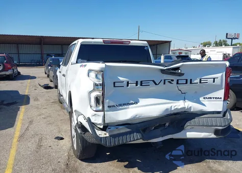 2021 Chevrolet Silverado 1500 4Wd Short Bed Custom from USA, damaged, VIN 3GCPYBEH7MG178152